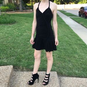 Black BCBG dressy dress in size XS